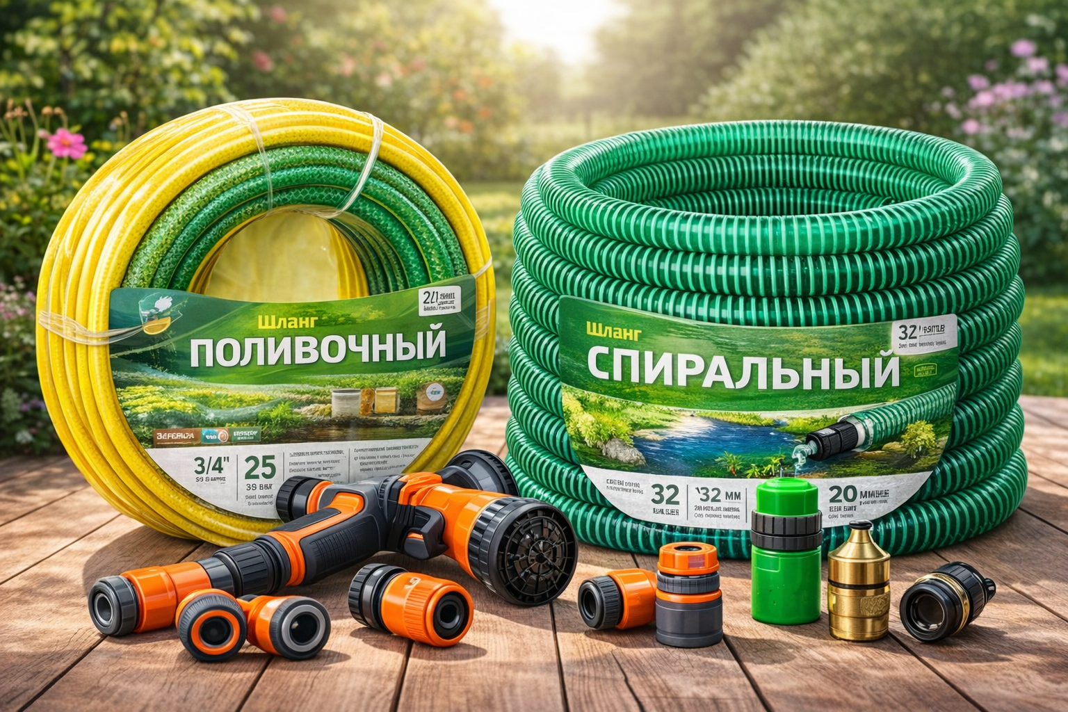 ШЛАНГИ И КОМПЛЕКТУЮЩИЕ